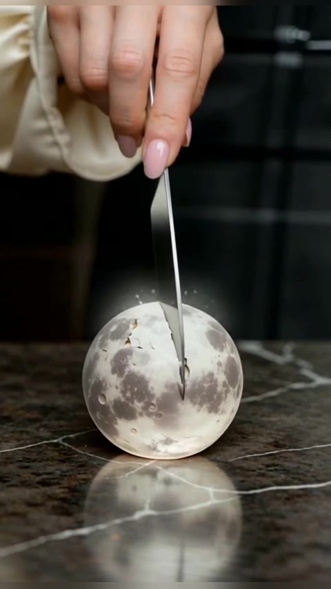 A mesmerizing 9-second vertical photorealistic AI-ASMR video featuring a…